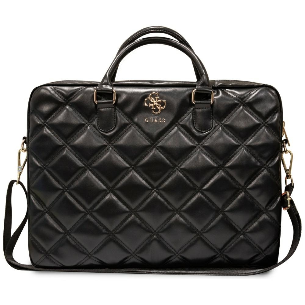 Guess 4G Quilted kott jaoks a 16" laptop - must