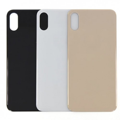 Tagakaas Ühildub iPhone XS / Kuldne / (Bigger camera hole version) / OEM