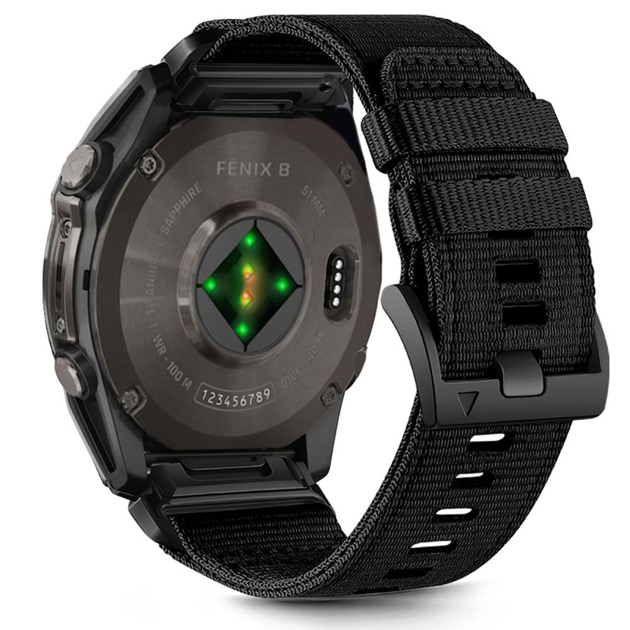 Rihm TECH-PROTECT NYLON CLASSIC GARMIN FENIX 5X / 5X PLUS / 6X / 6X PRO / 7X / 8 (51 MM) must