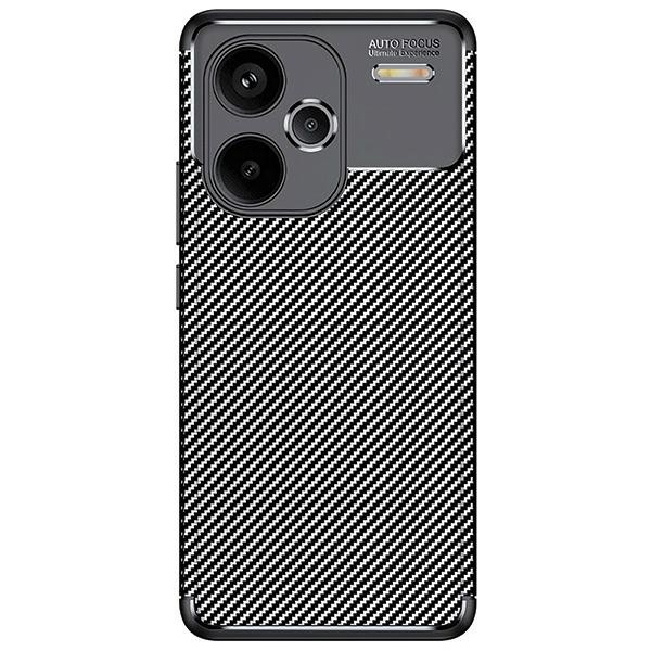 Beline Carbon Armor ümbris Xiaomi Redmi Note 13 Pro+ must