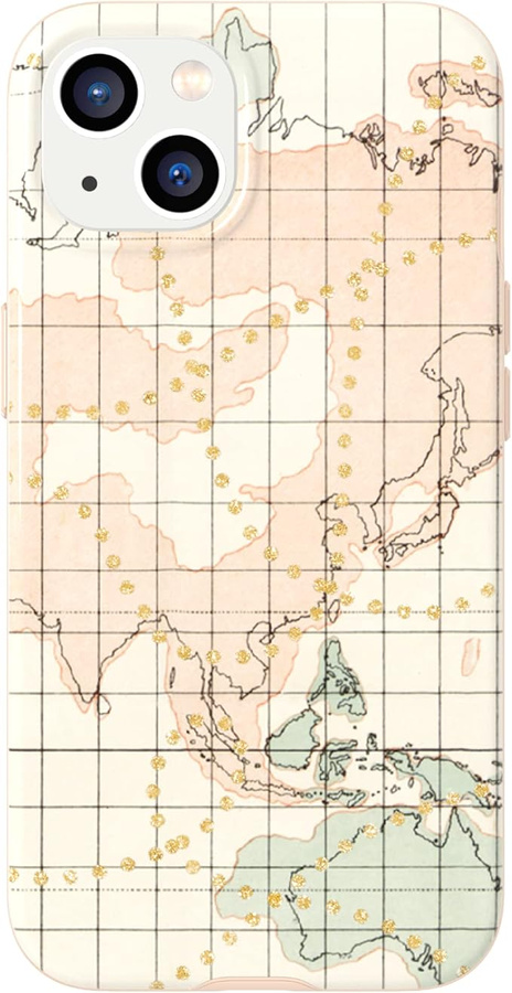 Ümbris T21-9349 Tech21 EvoArt iPhone 13 Wonderers Map