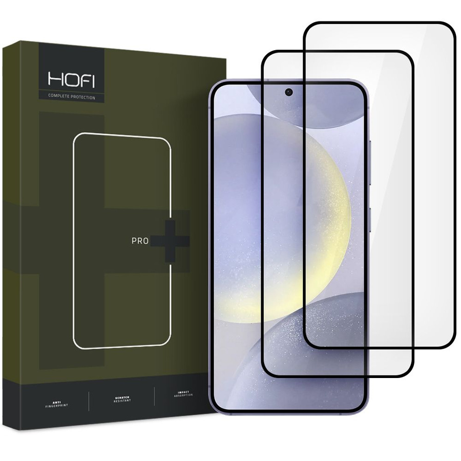 Karastatud klaas HOFI GLASS PRO+ 2-PACK GALAXY S25+ PLUS must