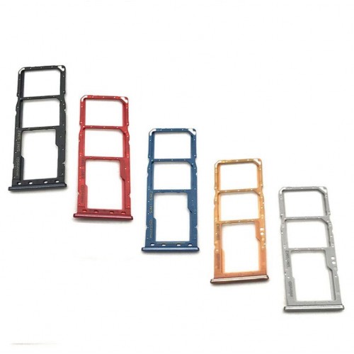 SIM Holder Ühildub Samsung A305 A30 2019 SIM card holder Must