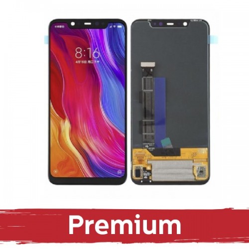 LCD Ekraan Ühildub Xiaomi Mi 8 Must OEM