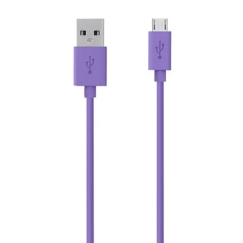 Belkin Range 2m Micro USB kaabel jaoks Smartphones and Tablets - lilla