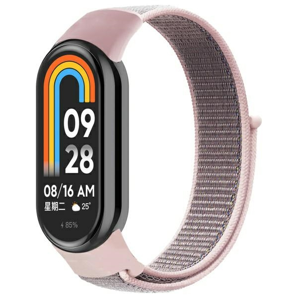 Beline rihm Mi Band 9/8 NylonLoop roosa