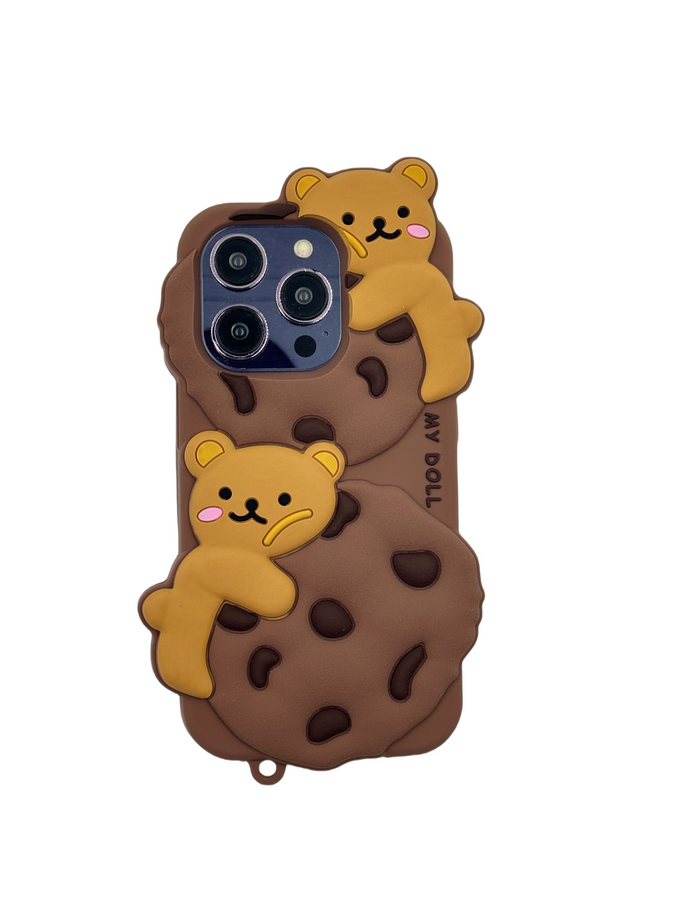 Ümbris 3D COOKIE BEAR IPHONE 13