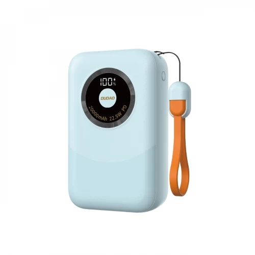 Akupank Dudao K21Pro Mini sinine 20000mAh 22.5W (PD / QC3.0)