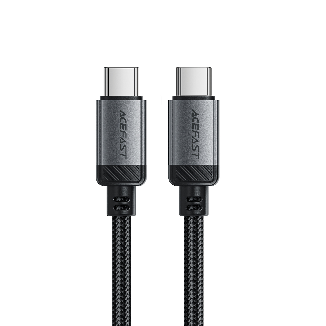 Acefast C20-03 USB-C kaabel - USB-C 480Mb/s 3A 1.2m - must