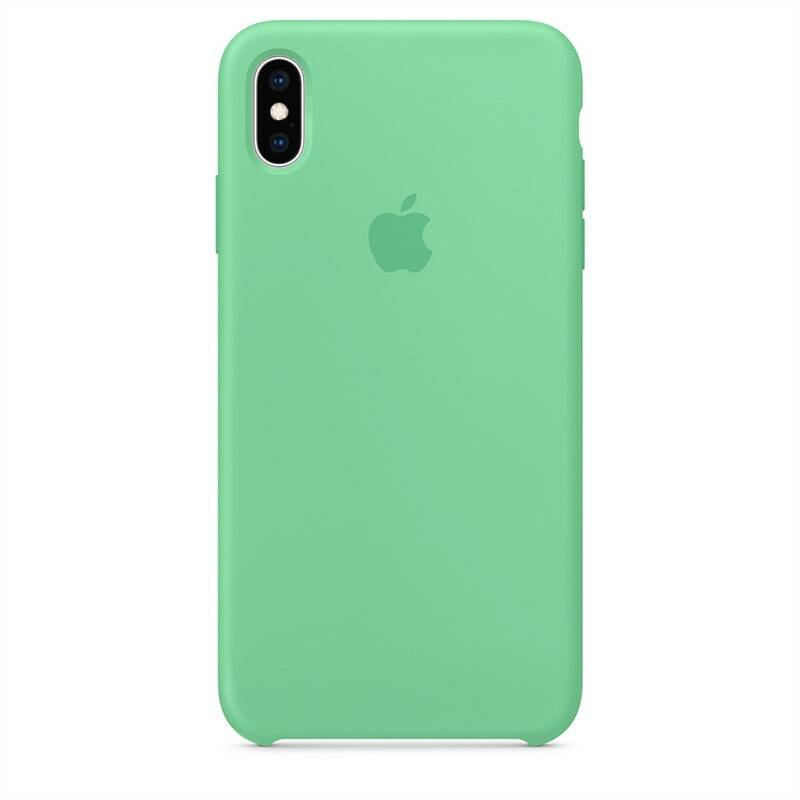 APPLE MVF82ZM / A silikoonümbris IPHONE XS MAX SPEARMINT originaalplomm
