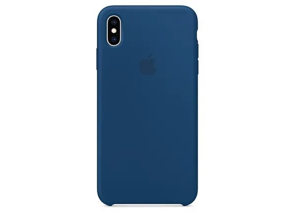 APPLE MTFE2ZM / A silikoonümbris IPHONE XS MAX BLUE HORIZON originaalplomm