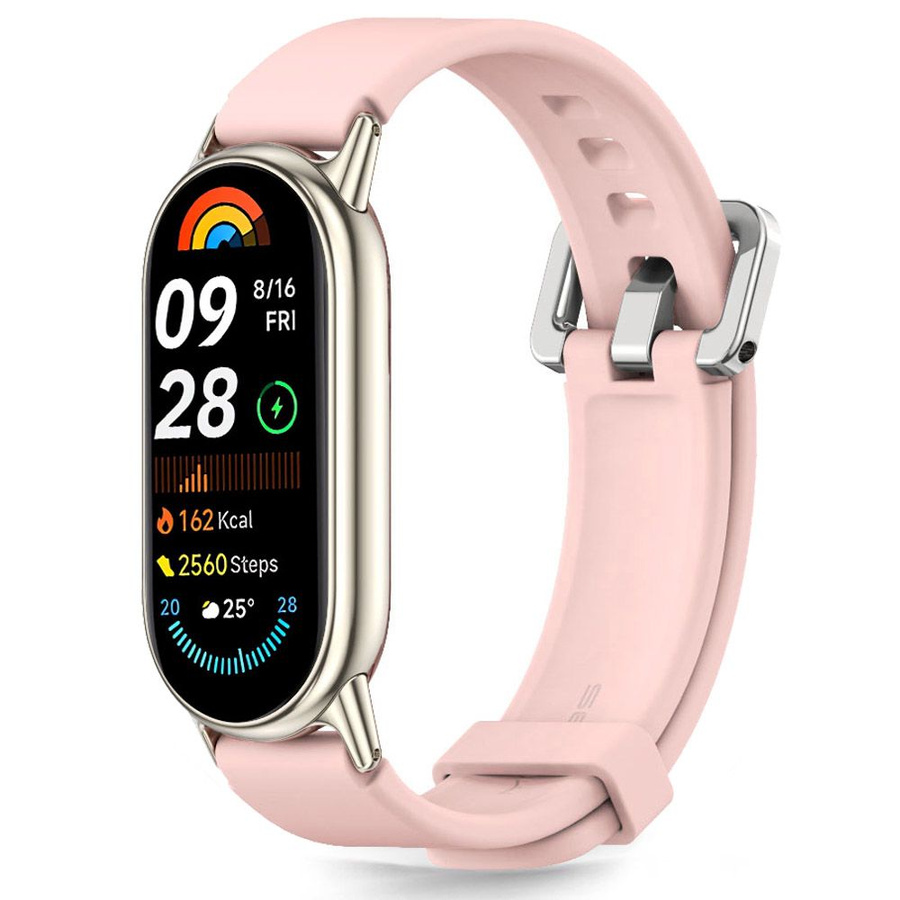 TECH-PROTECT ICONBAND CLASSIC XIAOMI SMART BAND 8 / 9 / 10 / NFC HELEROOSA
