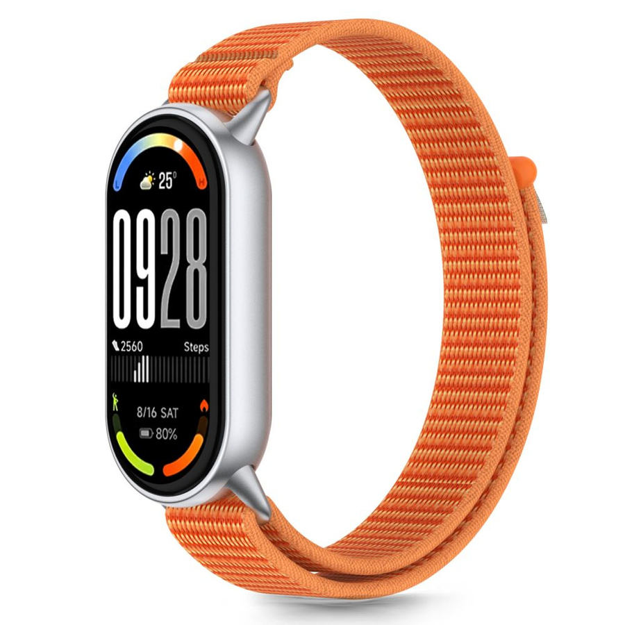 TECH-PROTECT NYLON STRIPE XIAOMI SMART BAND 8 / 9 / 10 / NFC ORANŽ/HALL