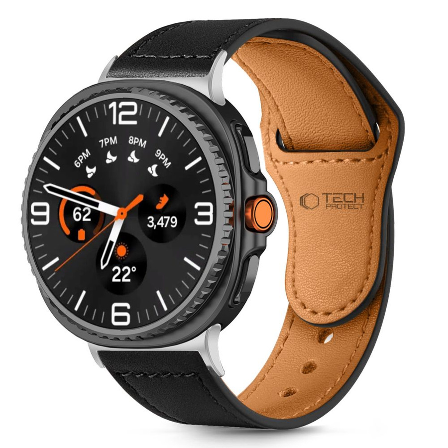 TECH-PROTECT LEATHERFIT SAMSUNG GALAXY WATCH 8 / CLASSIC (40 / 44 / 46 MM) MUST