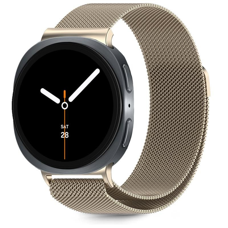 TECH-PROTECT MILANESEBAND SAMSUNG GALAXY WATCH 8 / CLASSIC (40 / 44 / 46 MM) TÄHEVALGE