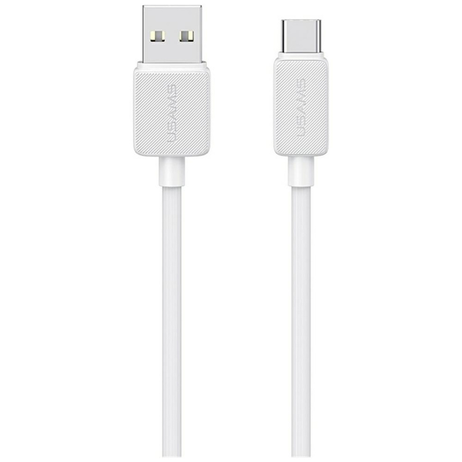 Kaabel USAMS KY Series US-SJ693 3A USB-C USB-A 2m valge