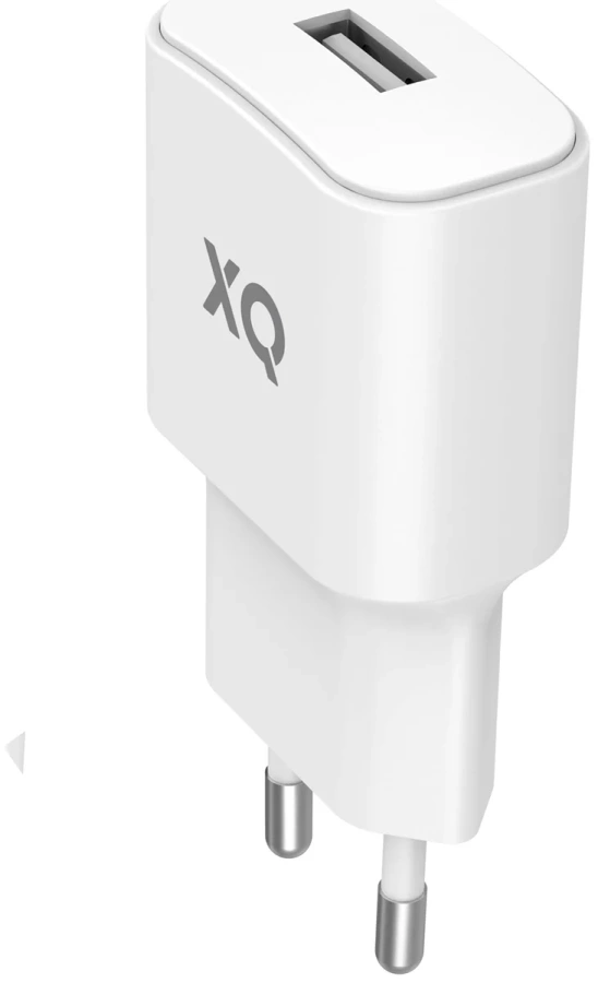Xqisit USB-A 2.4A universaalne seinalaadija valge (50856)