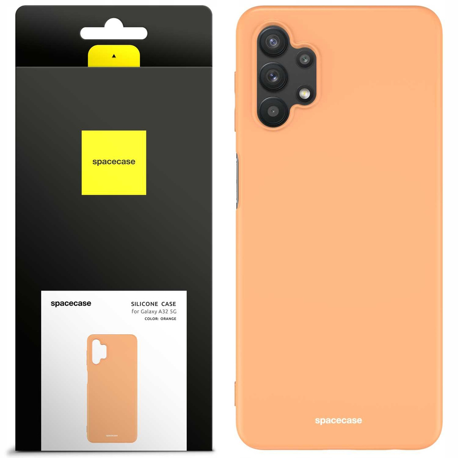 Spacecase silikoonist ümbris Galaxy A32 5G oranž