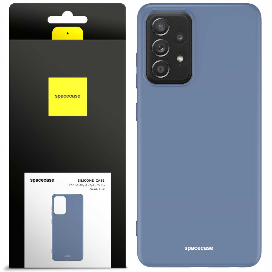 Spacecase Silikoonist ümbris Galaxy A52/A52s sinine