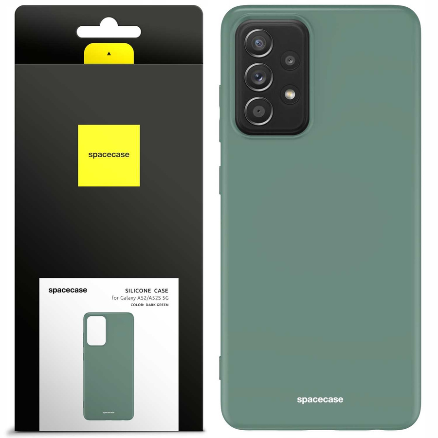 Spacecase silikoonist ümbris Galaxy A52/A52s tumeroheline