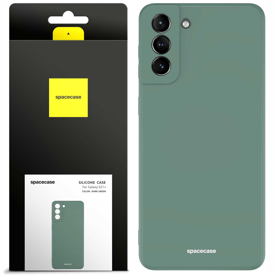 Spacecase silikoonist ümbris Galaxy S21+ tumeroheline