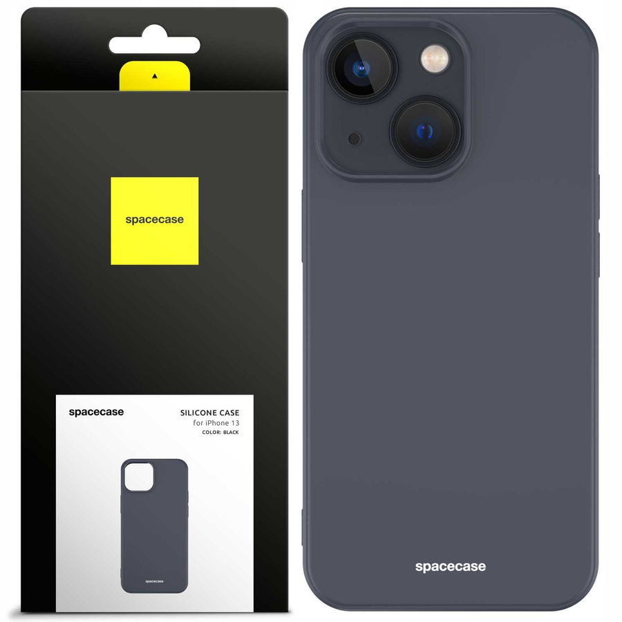 Spacecase silikoonist ümbris iPhone 13 must