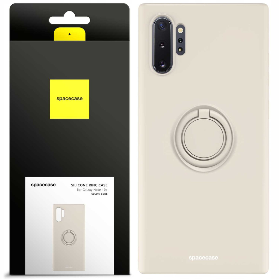 Spacecase Silikoonist ümbris rõngaga Galaxy Note 10+ luuvärvi