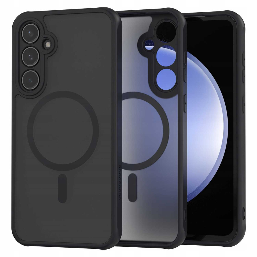 Spacecase Hübriidne magnetiline ümbris Galaxy S23 FE must