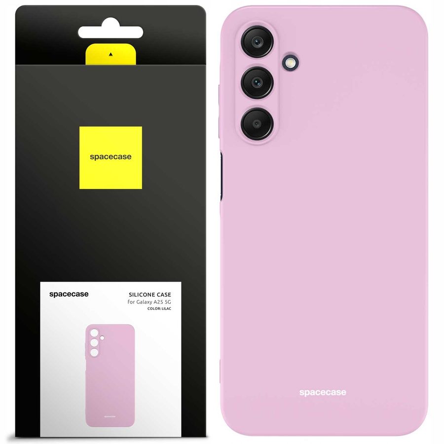 Spacecase Ümbris Silicone Case Galaxy A25 5G lilla