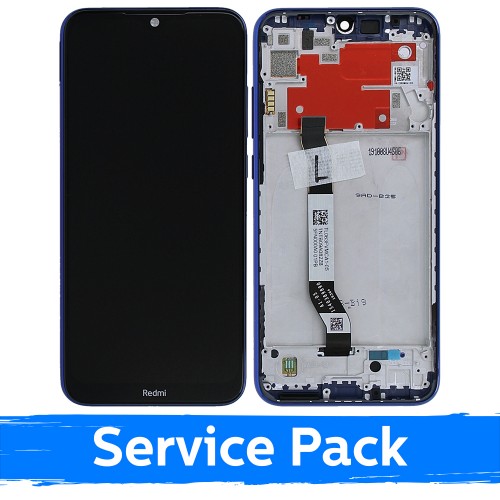 LCD Ekraan Ühildub Xiaomi Redmi Note 8T Koos Frame / Starscape Sinine / (Service Pack)