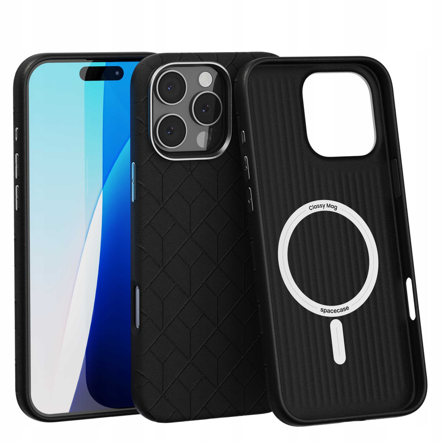 Spacecase Ümbris Classy Mag iPhone 16 Pro Max must