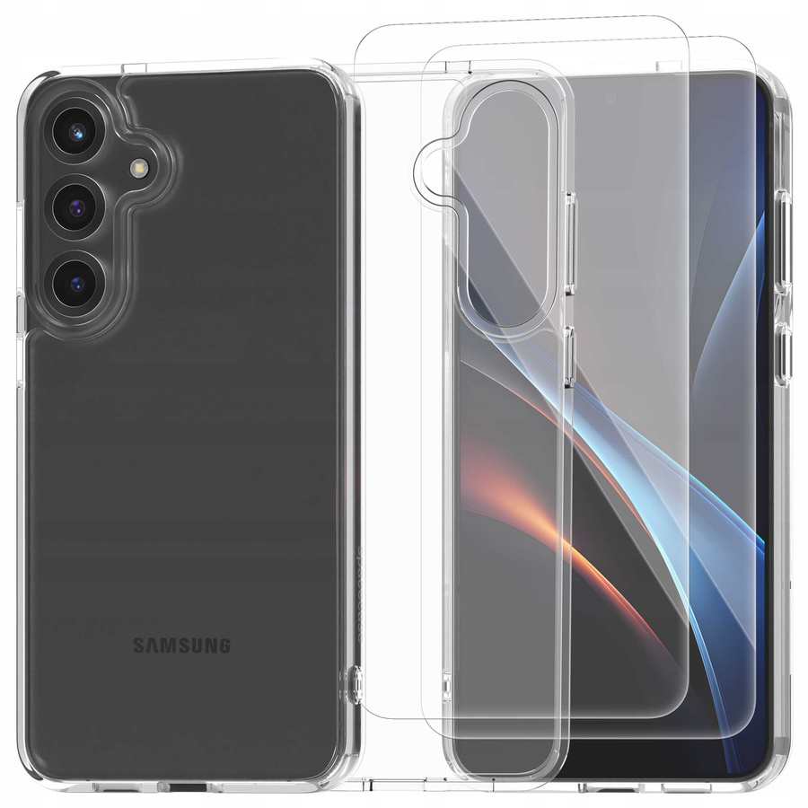 Spacecase Läbipaistev Hybrid ümbris Galaxy S25