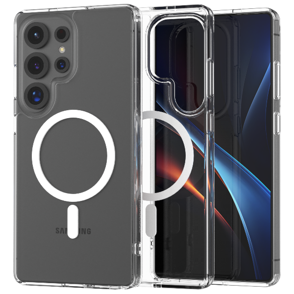 Spacecase Läbipaistev Mag ümbris Galaxy S25 Ultra