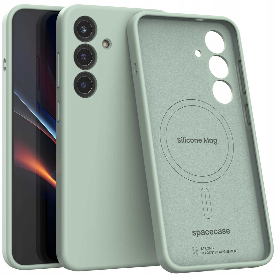 Spacecase Silikoonist Mag ümbris Galaxy S25+ mündi
