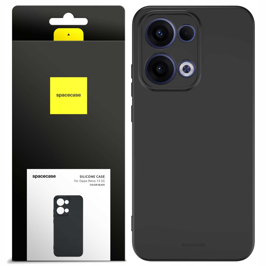 Spacecase Silikoonist ümbris 3.0 Oppo Reno13 5G must