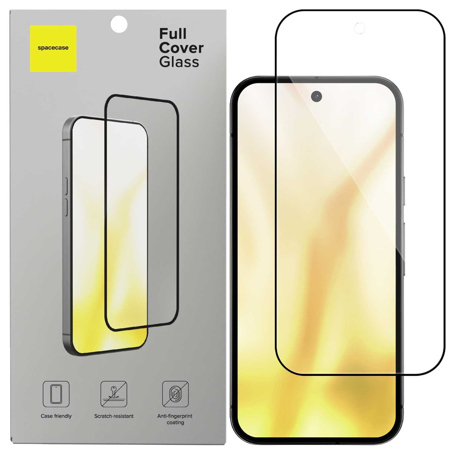 Spacecase Karastatud klaas Glass Full Cover Google Pixel 9A