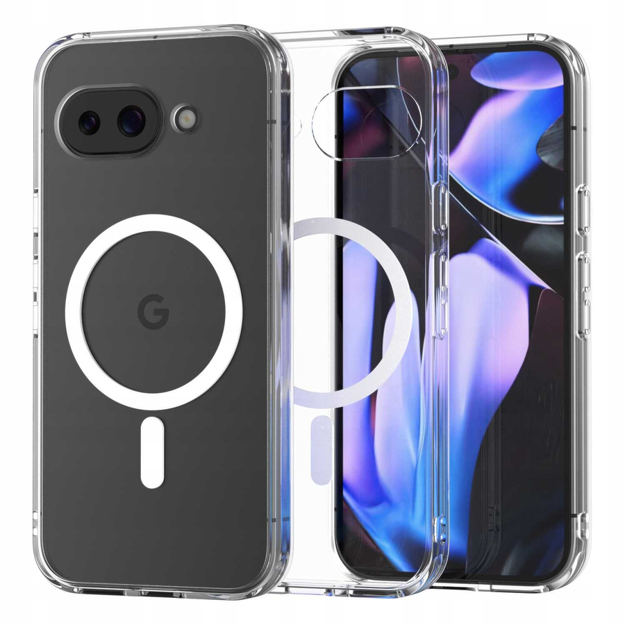 Spacecase Läbipaistev Mag ümbris Google Pixel 9A