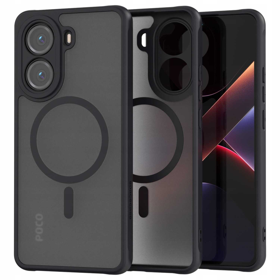 Spacecase Hybrid Mag ümbris Poco X7 Pro 5G must