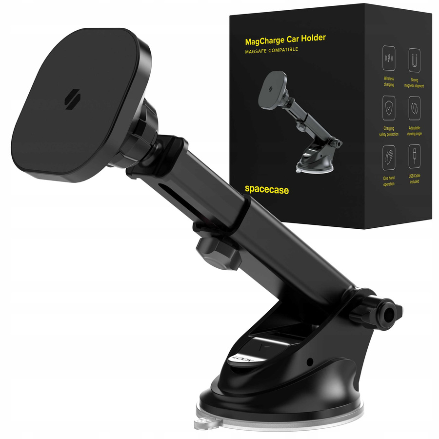 Spacecase Autohoidja Car Holder Dash/Windshield MagCharge WM9B