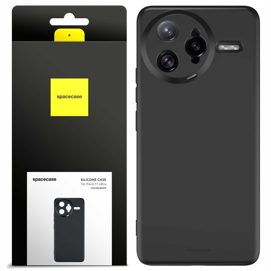 Spacecase Silikoonist ümbris 3.0 Poco F7 Ultra must