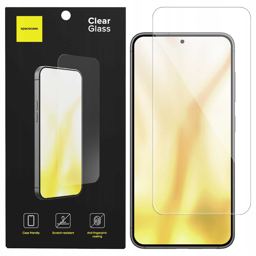 Spacecase Karastatud klaas Clear Glass Galaxy S24+/S25+
