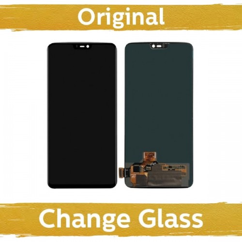 LCD Ekraan Ühildub OnePlus 6 Must (Renewed: China)