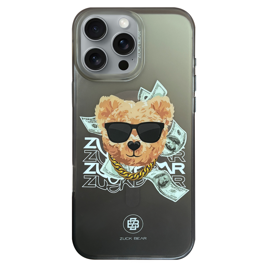ZUCK BEAR HAROLD IPHONE 16 BLACK