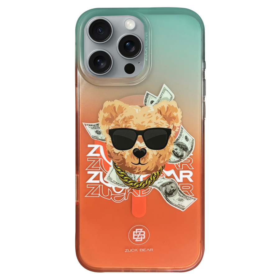 ZUCK BEAR HAROLD IPHONE 16 ORANGE