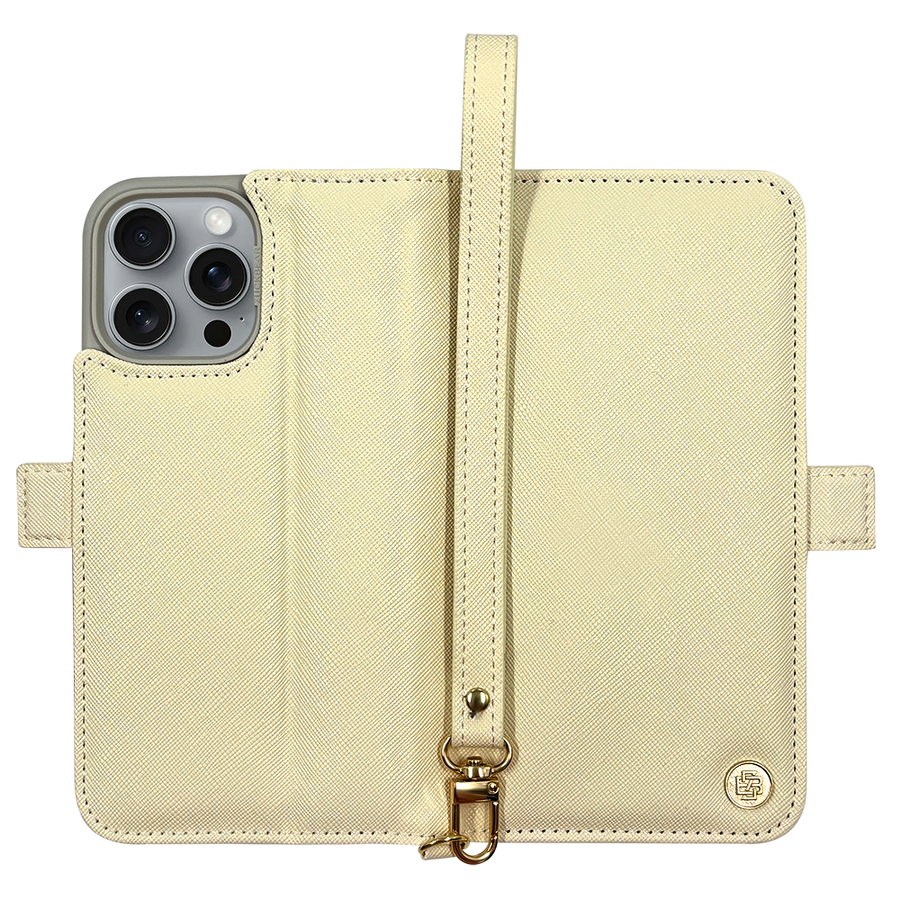 ZUCK BEAR GAVIN FOLIO IPHONE 16 PRO MAX BEEŽ