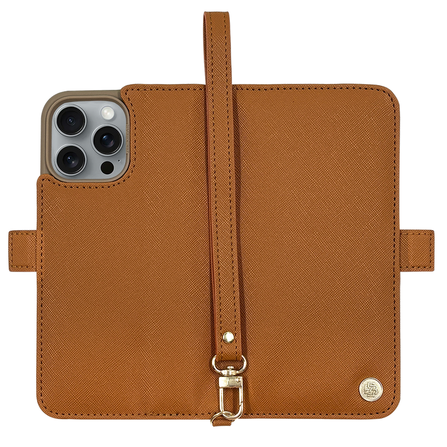 ZUCK BEAR GAVIN FOLIO IPHONE 16 PRO MAX PRUUN