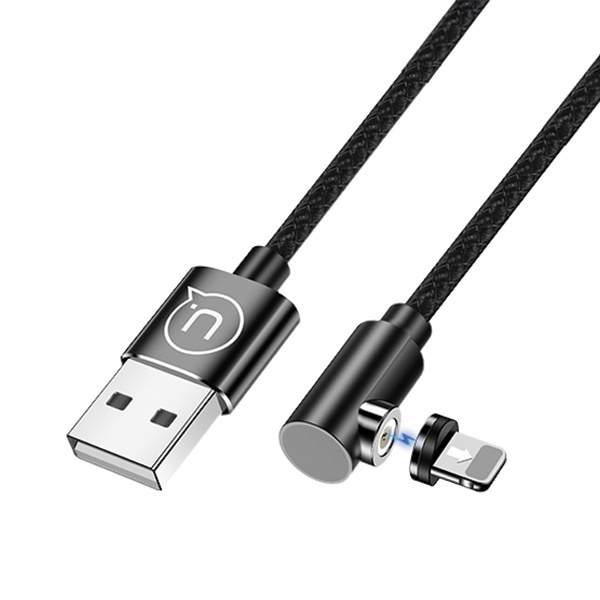 USAMS nurga all magnetkaabel USB-A/Lightning 1m U54 must SJ444USB01 (US-SJ444)