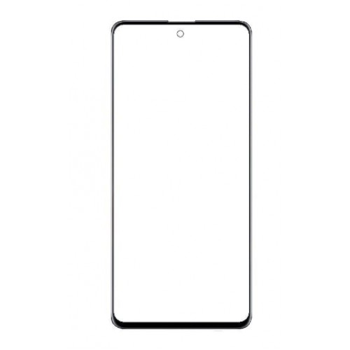 Outer Screen Glass Ühildub Samsung A715 A71 2020 Must Original