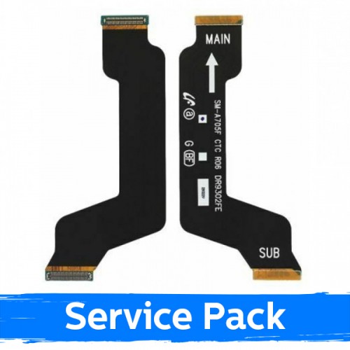Flex Kaabel Ühildub Samsung A705 2019 A70 motherboard 100% Original (Service Pack)