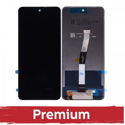 LCD Ekraan Ühildub Xiaomi Redmi Note 9S / Note 9 Pro Must OEM